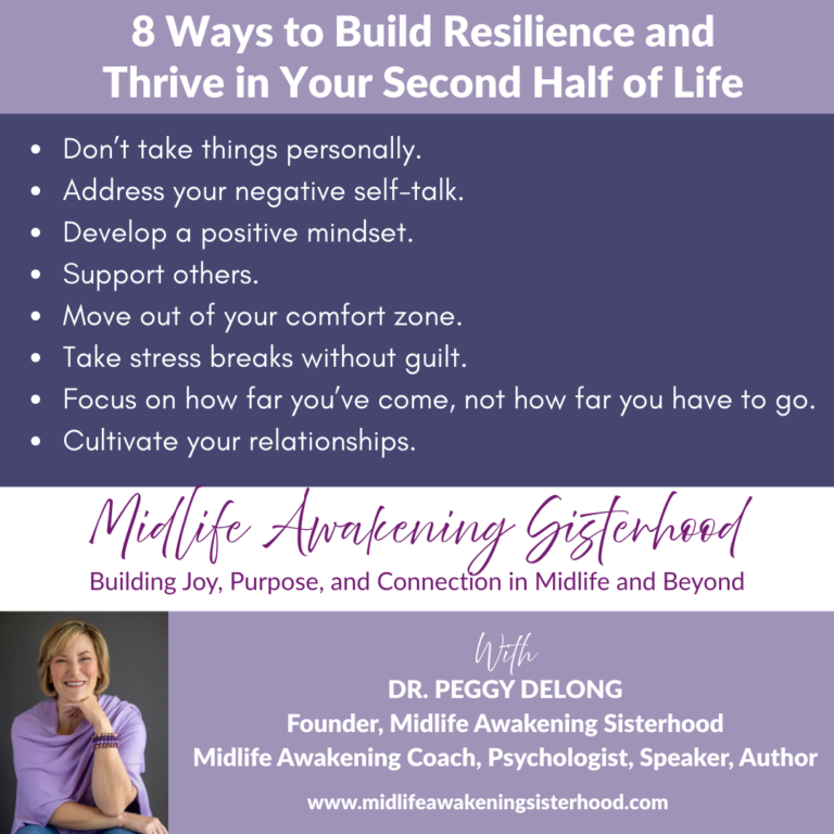 8 Ways to Build Resilience and Thrive in Your Second Half of Life - Dr ...